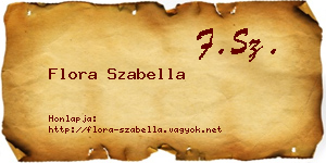 Flora Szabella névjegykártya